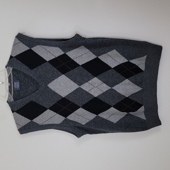 Joseph Abboud Other - Joseph Abboud JOE Argyle Gray Sweater Vest S